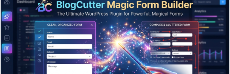 BlogCutter Magic Form Builder Preview Wordpress Plugin - Rating, Reviews, Demo & Download