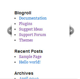Blogroll Pager Preview Wordpress Plugin - Rating, Reviews, Demo & Download