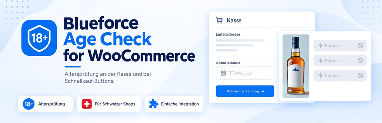 Blueforce Age Check For WooCommerce Preview Wordpress Plugin - Rating, Reviews, Demo & Download