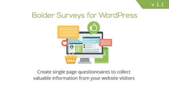 Bolder Surveys Plugin for Wordpress Preview - Rating, Reviews, Demo & Download