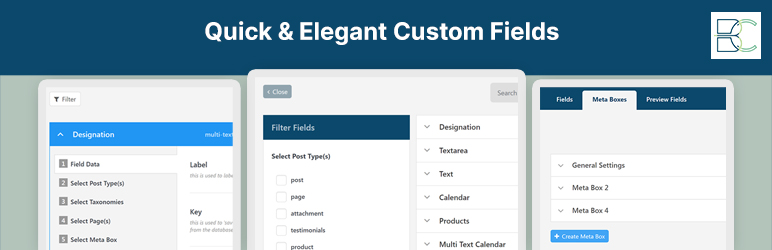 Bonzer Custom Fields Creator Preview Wordpress Plugin - Rating, Reviews, Demo & Download
