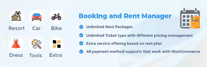 Booking And Rental Manager For WooCommerce Preview Wordpress Plugin - Rating, Reviews, Demo & Download
