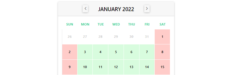Booking Calendar And Notification Preview Wordpress Plugin - Rating, Reviews, Demo & Download