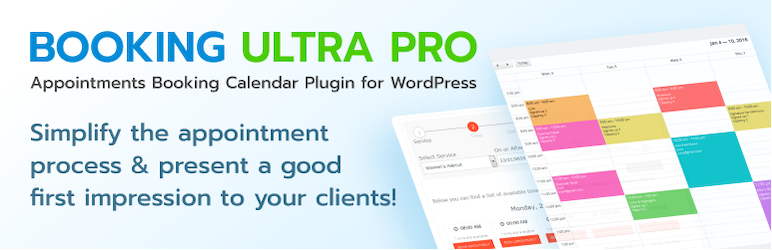 Booking Ultra Pro Appointments Booking Calendar Plugin Preview - Rating, Reviews, Demo & Download