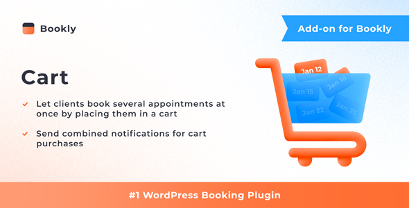 Bookly Cart (Add-on) Preview Wordpress Plugin - Rating, Reviews, Demo & Download