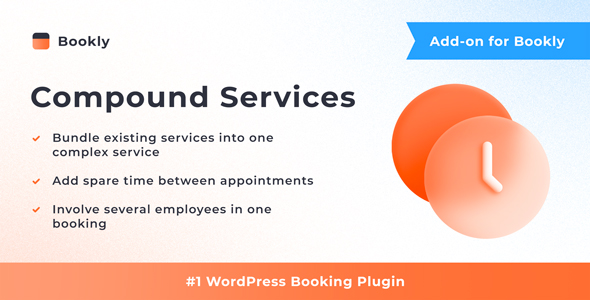 Bookly Compound Services (Add-on) Preview Wordpress Plugin - Rating, Reviews, Demo & Download