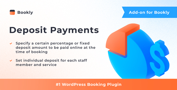 Bookly Deposit Payments (Add-on) Preview Wordpress Plugin - Rating, Reviews, Demo & Download