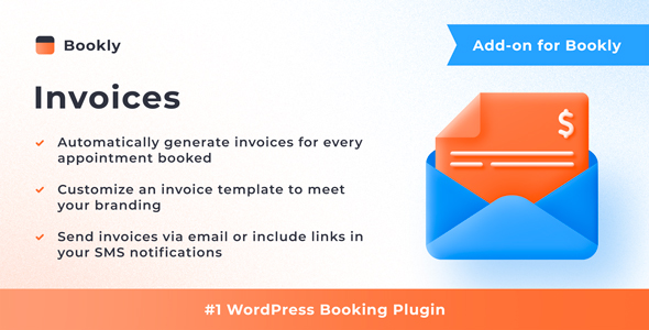 Bookly Invoices (Add-on) Preview Wordpress Plugin - Rating, Reviews, Demo & Download