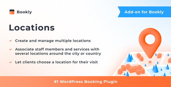 Bookly Locations (Add-on) Preview Wordpress Plugin - Rating, Reviews, Demo & Download