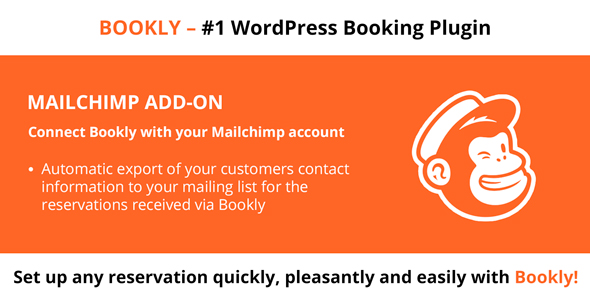 Bookly Mailchimp (Add-on) Preview Wordpress Plugin - Rating, Reviews, Demo & Download