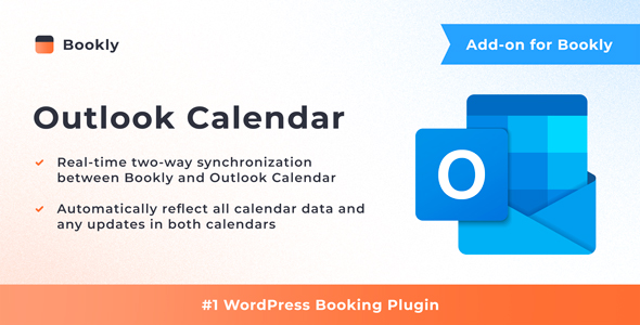 Bookly Outlook Calendar (Add-on) Preview Wordpress Plugin - Rating, Reviews, Demo & Download