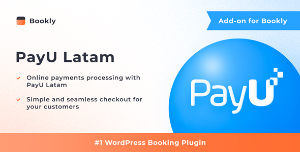 Bookly PayU Latam (Add-on) Preview Wordpress Plugin - Rating, Reviews, Demo & Download
