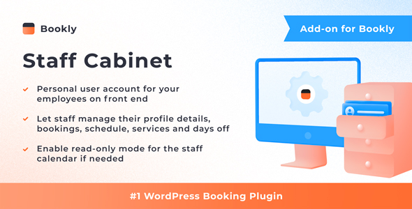 Bookly Staff Cabinet (Add-on) Preview Wordpress Plugin - Rating, Reviews, Demo & Download
