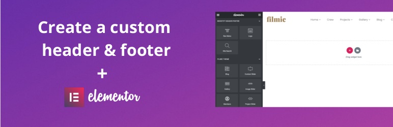 Boostify Header Footer Builder For Elementor Preview Wordpress Plugin - Rating, Reviews, Demo & Download
