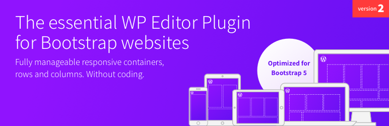Bootstrap Blocks For WP Editor V2 Preview Wordpress Plugin - Rating, Reviews, Demo & Download