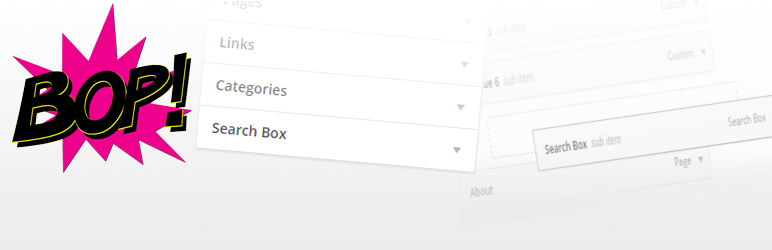 Bop Search Box Item Type For Nav Menus Preview Wordpress Plugin - Rating, Reviews, Demo & Download