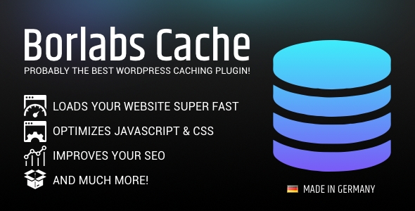 Borlabs Cache – WordPress Caching Plugin Preview - Rating, Reviews, Demo & Download