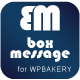 Box Message – Addons For WPBakery Page Builder WordPress Plugin