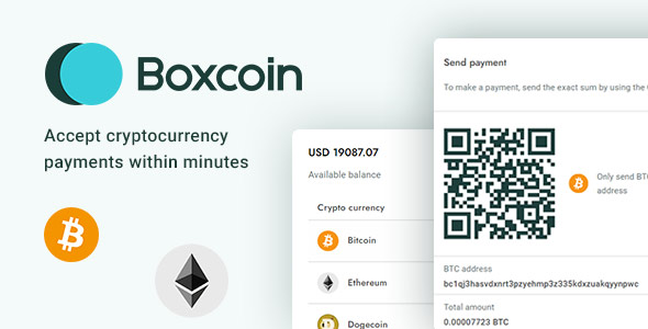 Boxcoin – Cryptocurrency Payments For WooCommerce Preview Wordpress Plugin - Rating, Reviews, Demo & Download