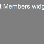 BP List Newest Members Widget