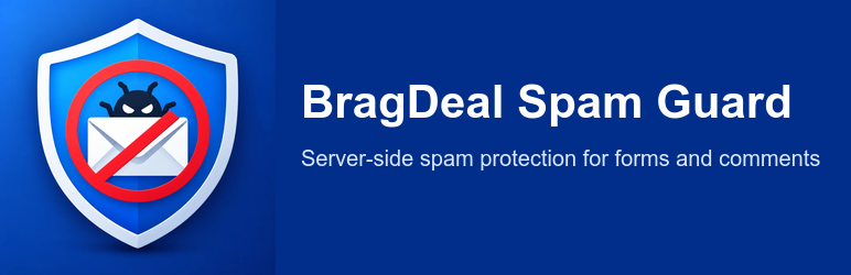 BragDeal Spam Guard Preview Wordpress Plugin - Rating, Reviews, Demo & Download