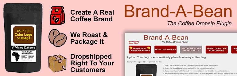 Brand-A-Bean Preview Wordpress Plugin - Rating, Reviews, Demo & Download