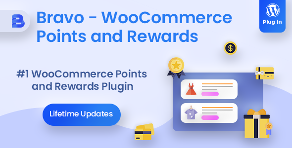 Bravo – WooCommerce Points And Rewards – WordPress Plugin Preview - Rating, Reviews, Demo & Download