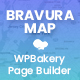 Bravura Map For WPBakery Page Builder