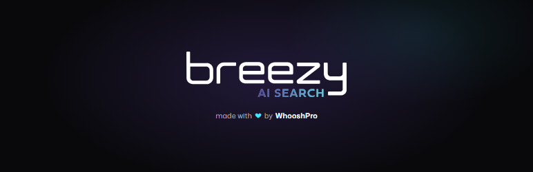 Breezy AI Search Preview Wordpress Plugin - Rating, Reviews, Demo & Download