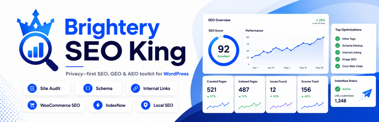 Brightery Search Optimization Toolkit Preview Wordpress Plugin - Rating, Reviews, Demo & Download