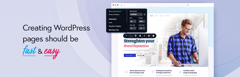 Brizy – Page Builder Preview Wordpress Plugin - Rating, Reviews, Demo & Download