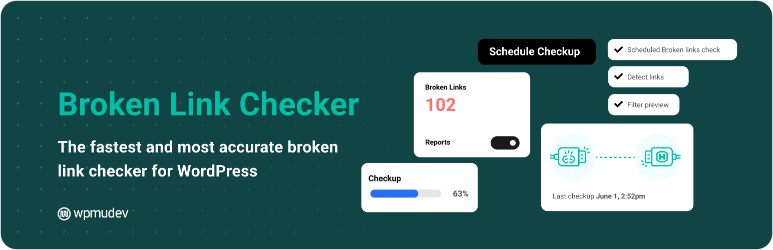Broken Link Checker Preview Wordpress Plugin - Rating, Reviews, Demo & Download