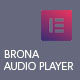 Brona Audio Player With Playlist Elementor Widget