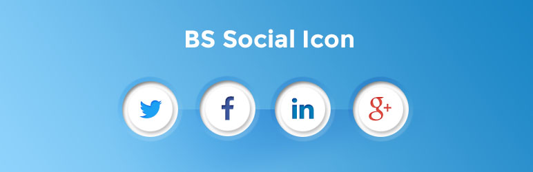 BS Social Icons Preview Wordpress Plugin - Rating, Reviews, Demo & Download