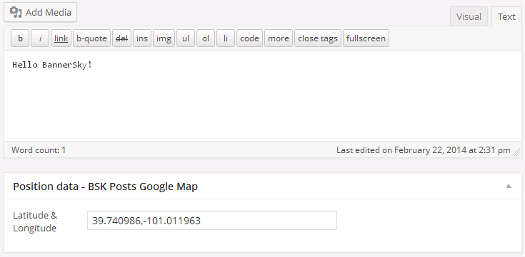 BSK Posts Google Map Preview Wordpress Plugin - Rating, Reviews, Demo & Download