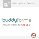 BuddyForms Attach Post With Group