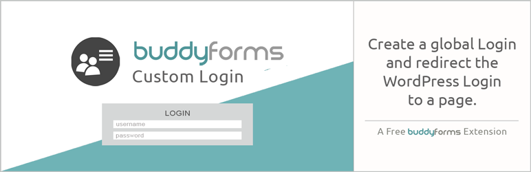 BuddyForms Custom Login Preview Wordpress Plugin - Rating, Reviews, Demo & Download