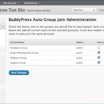 Buddypress Auto Group Join
