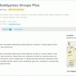 BuddyPress Group Plus