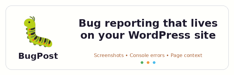 BugPost Preview Wordpress Plugin - Rating, Reviews, Demo & Download