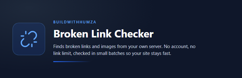 BuildWithHumza Broken Link Checker Preview Wordpress Plugin - Rating, Reviews, Demo & Download
