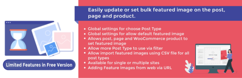 Bulk Featured Image Preview Wordpress Plugin - Rating, Reviews, Demo & Download