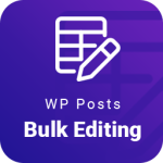 Bulk Posts Editing Lite For WordPress