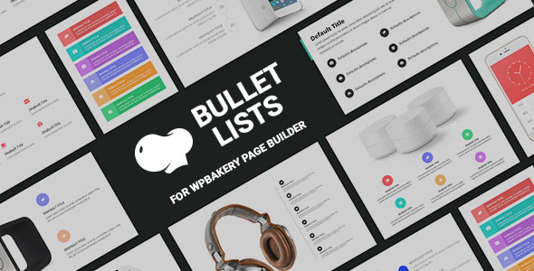 Bullet List For WPBakery Page Builder Preview Wordpress Plugin - Rating, Reviews, Demo & Download