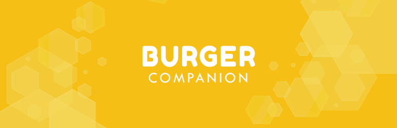 Burger Companion Preview Wordpress Plugin - Rating, Reviews, Demo & Download