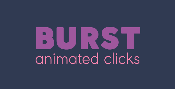 Burst Fireworks – Click Animation Plugin for Wordpress Preview - Rating, Reviews, Demo & Download