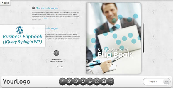 Business FlipBook WordPress Plugin Preview - Rating, Reviews, Demo & Download
