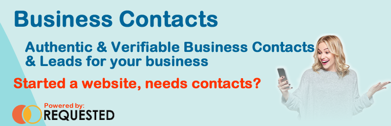 Business_contacts Preview Wordpress Plugin - Rating, Reviews, Demo & Download