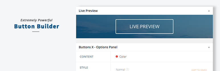 Button Builder – Buttons X Preview Wordpress Plugin - Rating, Reviews, Demo & Download