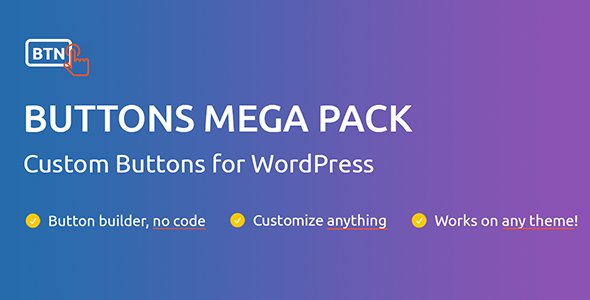 Buttons Mega Pack Pro Preview Wordpress Plugin - Rating, Reviews, Demo & Download